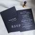 Pocket Invitation Card Hard Cover Invitation Personalized Custom